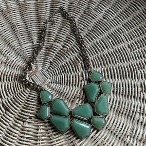 Forever 21 Blue-green Statement Necklace